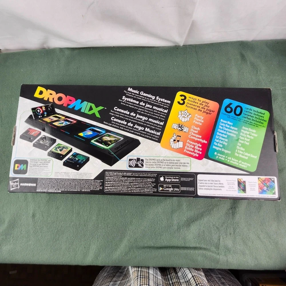 Hasbro DropMix DJ Music Mixing System C3410 & Cards